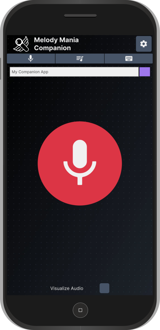 Companion App microphone